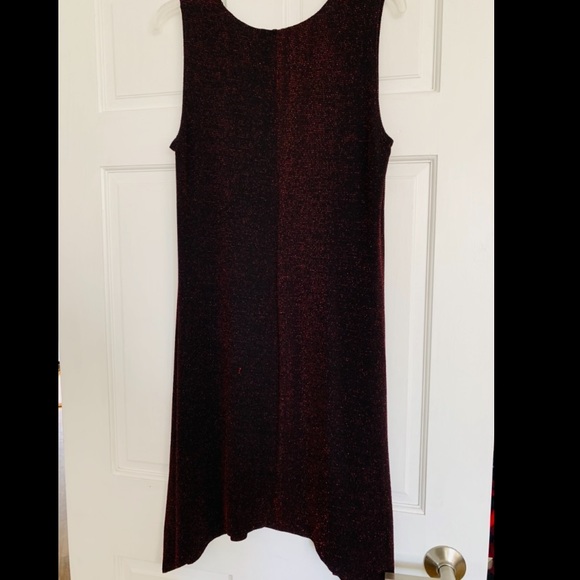 shimmery red and black dress - Picture 2 of 5